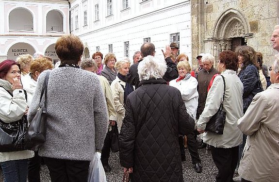 Ausflug der Seniorenbundmitglieder ins Stift Heiligenkreuz